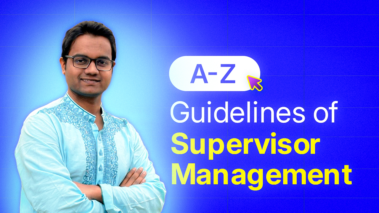 A-Z Guidelines of Supervisor Management